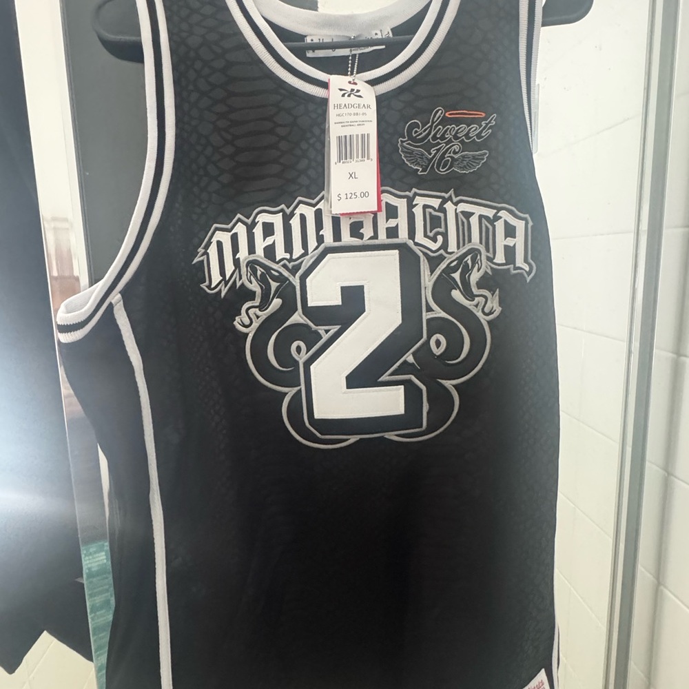 Headgear Mambacita Gianna Basketball Jersey brand new with tags XL